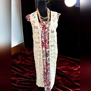 NWT Original Duster Cardigan Sweater